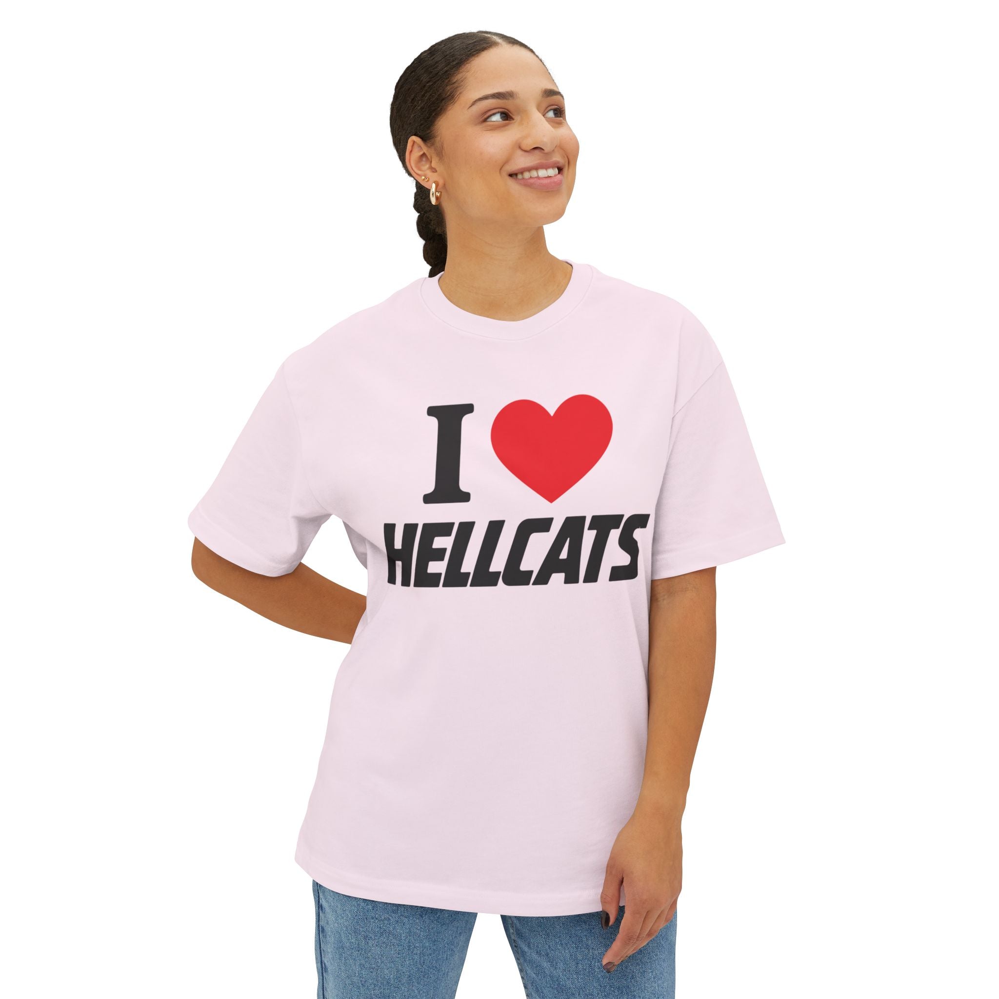I Love Hellcats Boxy Tee