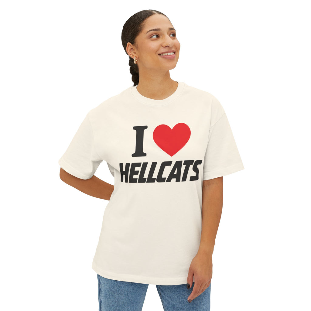 I Love Hellcats Boxy Tee