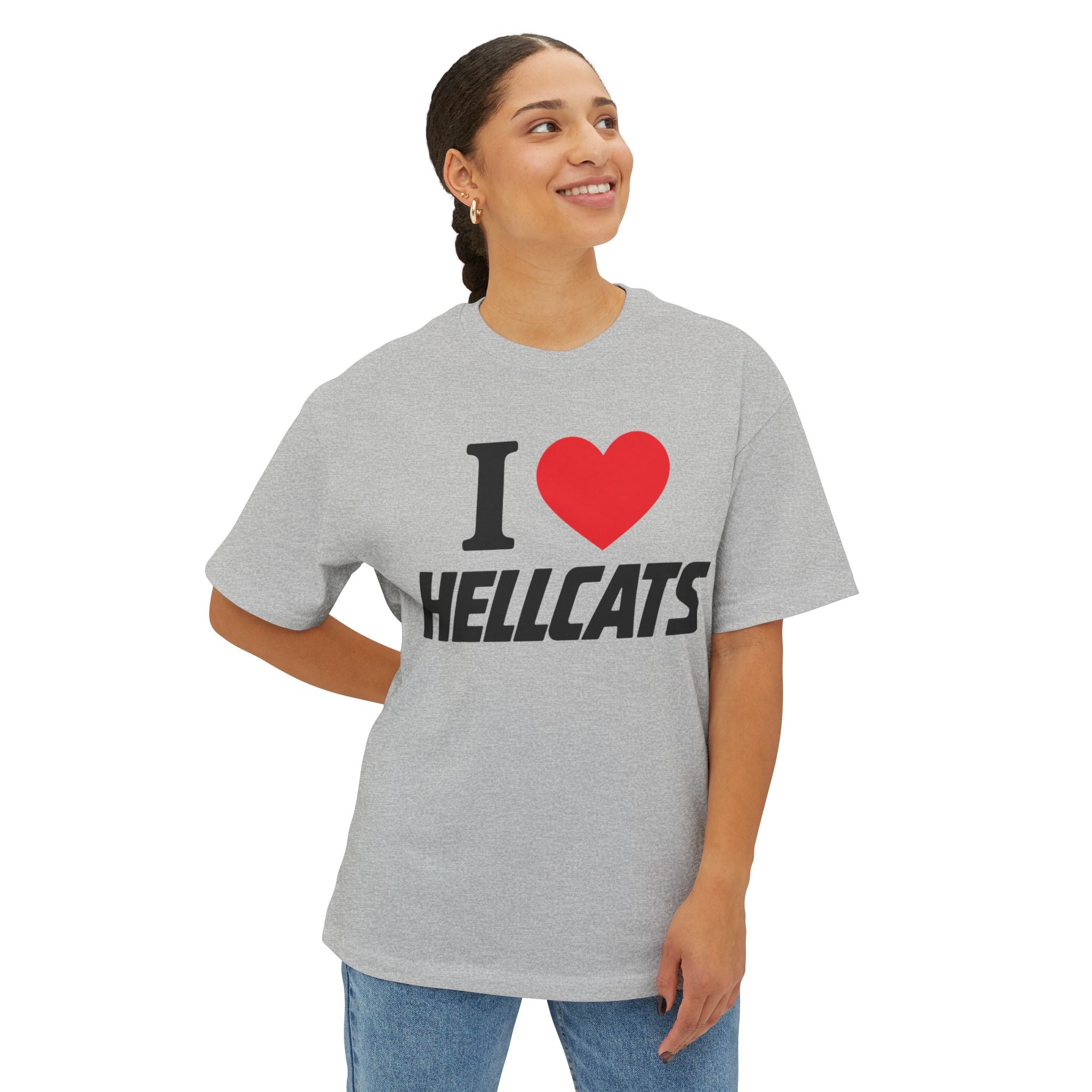 I Love Hellcats Boxy Tee