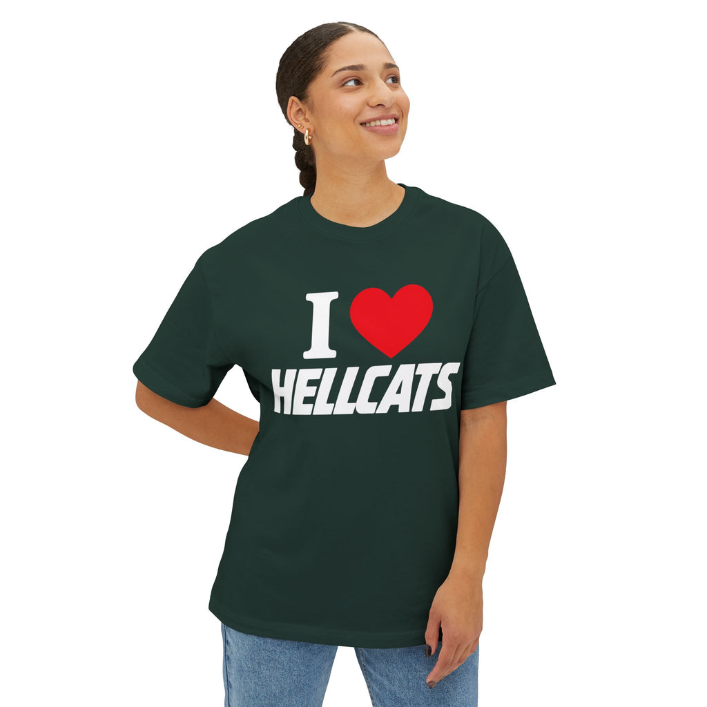 I Love Hellcats Boxy Tee