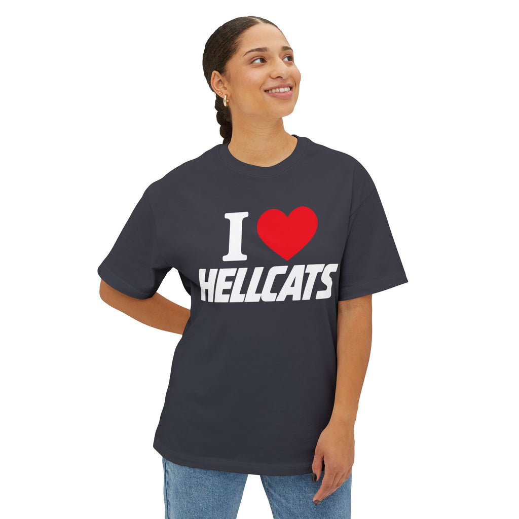 I Love Hellcats Boxy Tee