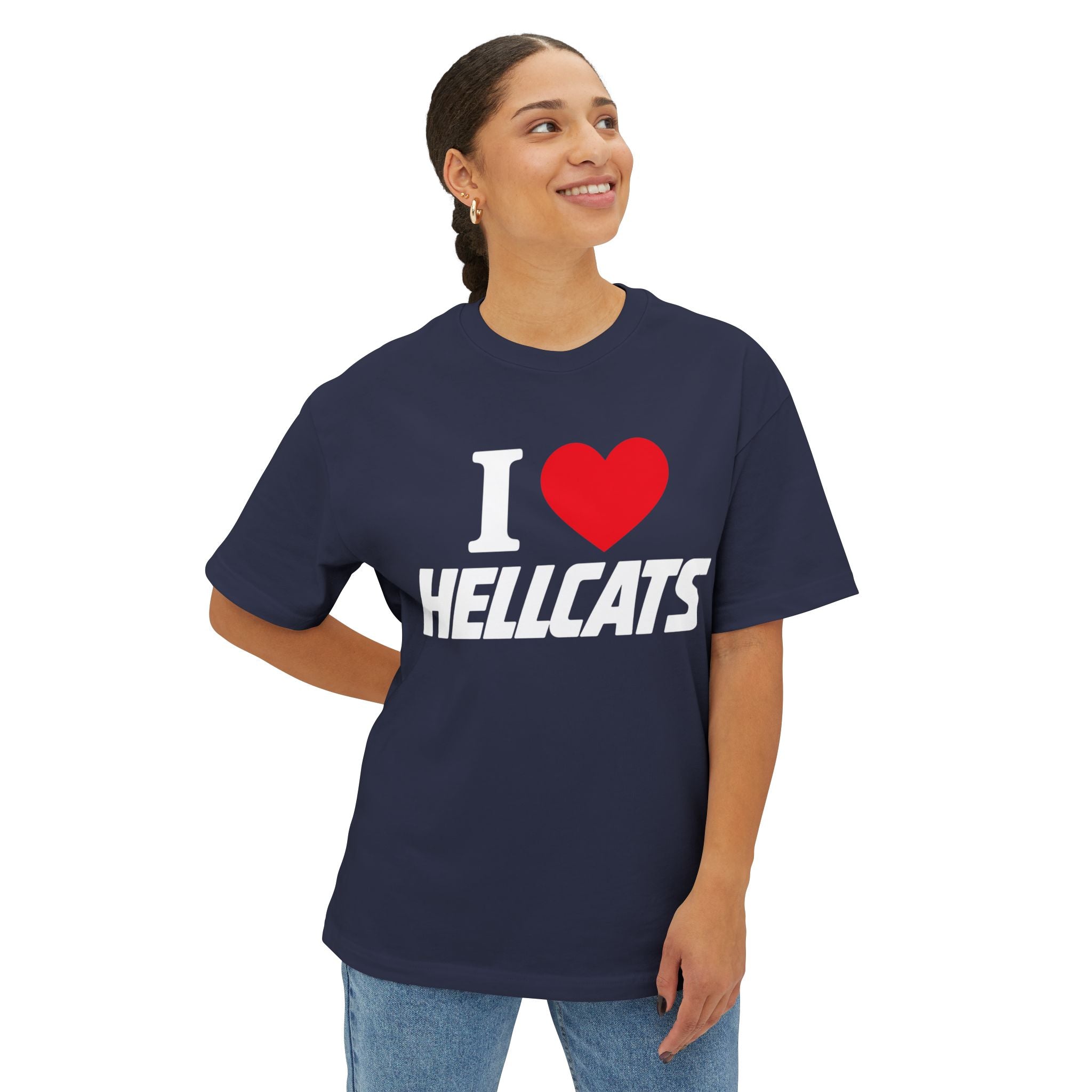 I Love Hellcats Boxy Tee