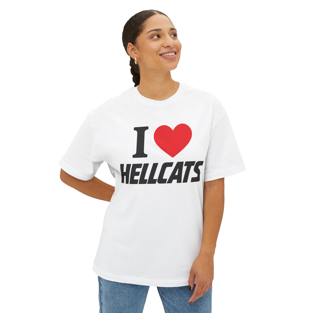 I Love Hellcats Boxy Tee